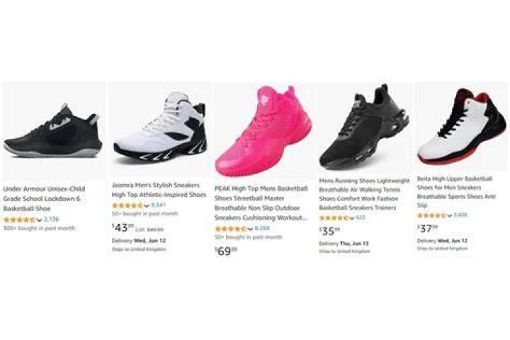 What are the top selling basketball shoes?