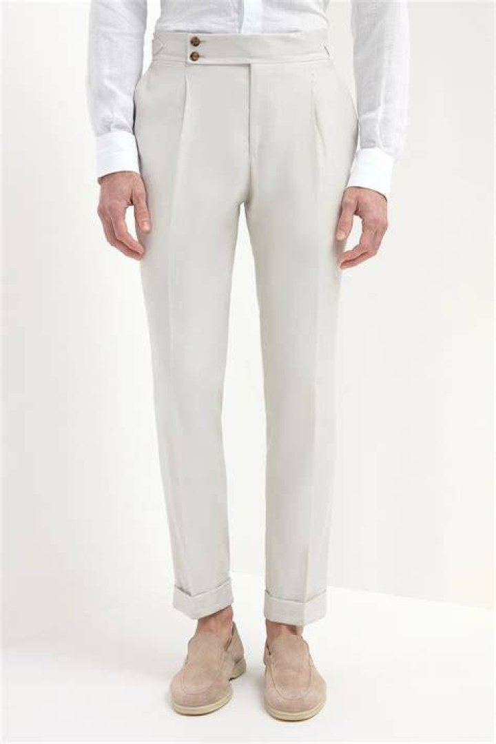 What are trousers made from?