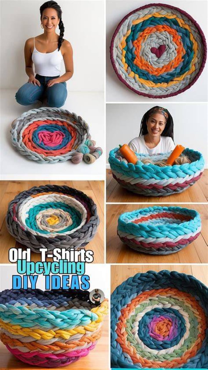 What can I make out of old T shirts?