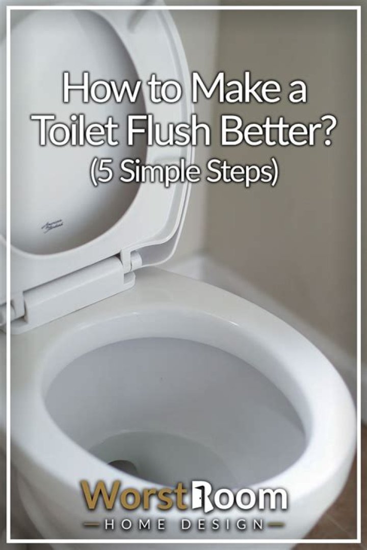 What can I put down my toilet to make it flush better?