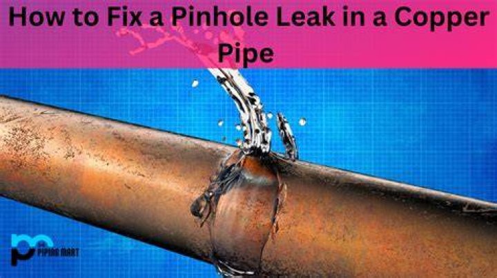 What can I use to fix a copper pipe leak?