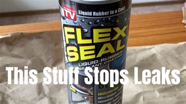 What can I use to stop water leaks?