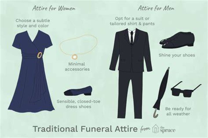 What can I wear to a funeral other than a dress?