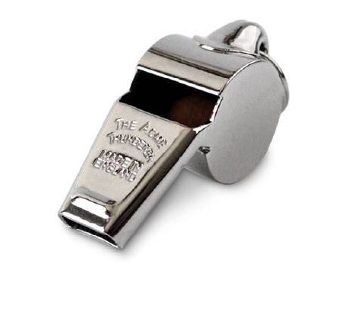 What causes a high-pitched whistle?