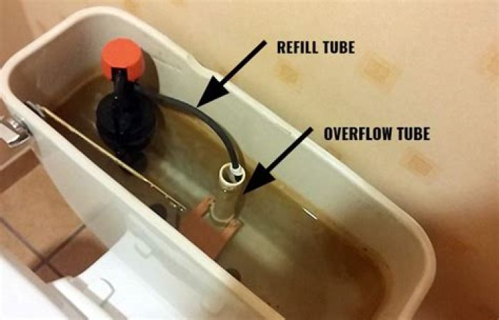 What causes a toilet cistern to overflow?