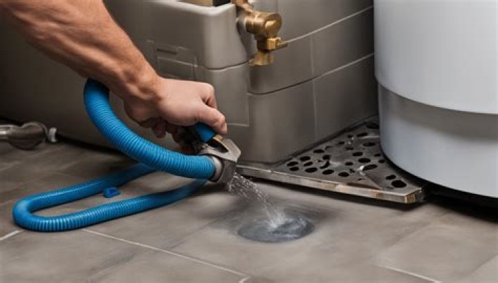 What causes a washing machine drain pipe to overflow?