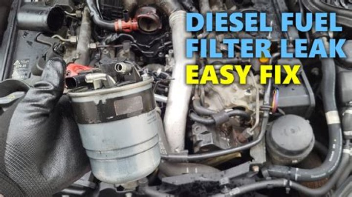 What causes diesel fuel leak in 2006 F250 lariat?