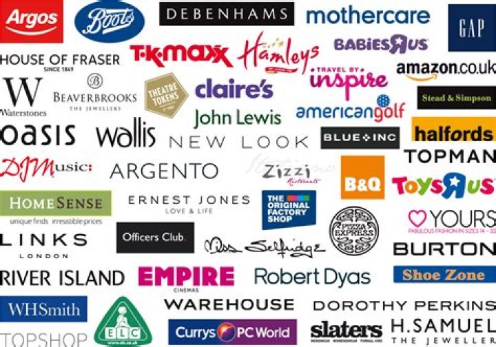 What clothing brands are popular in the UK?