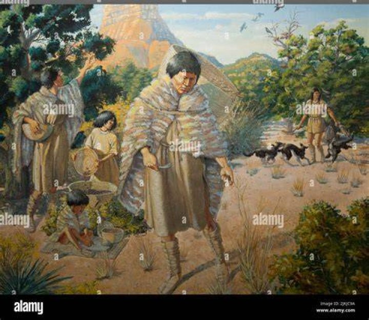 What clothing did the Anasazi men wear?