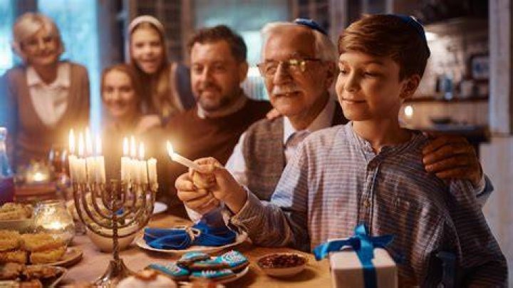 What colors do you wear on Hanukkah?