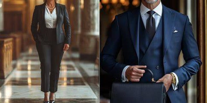 What Colours do lawyers wear?
