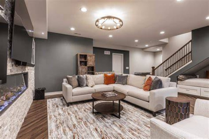 What counts as finished space in a basement?