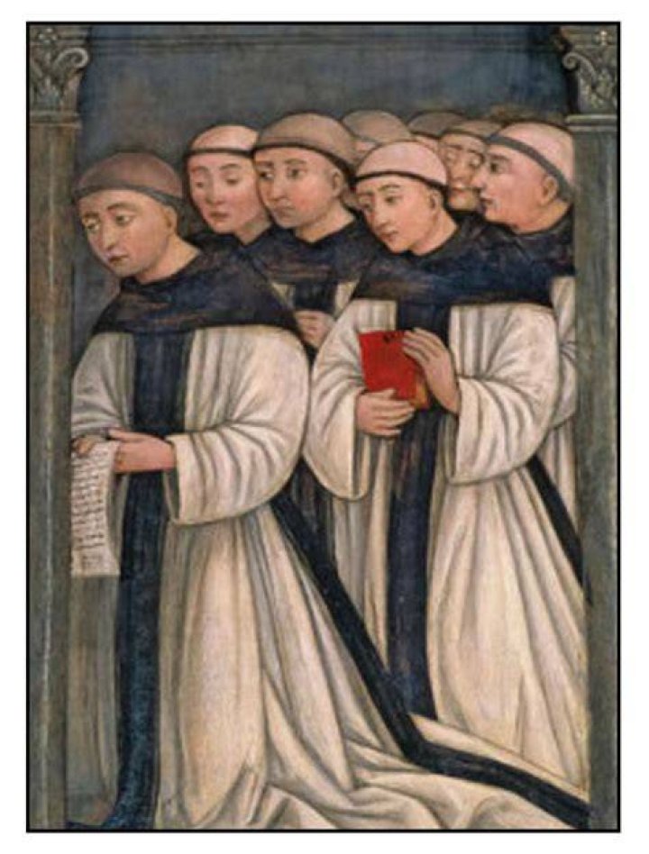 What did Cistercians wear?