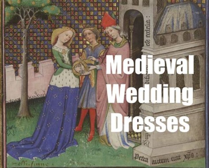What did medieval brides wear?