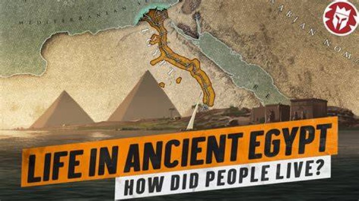 What did wealthy Egyptians live in?