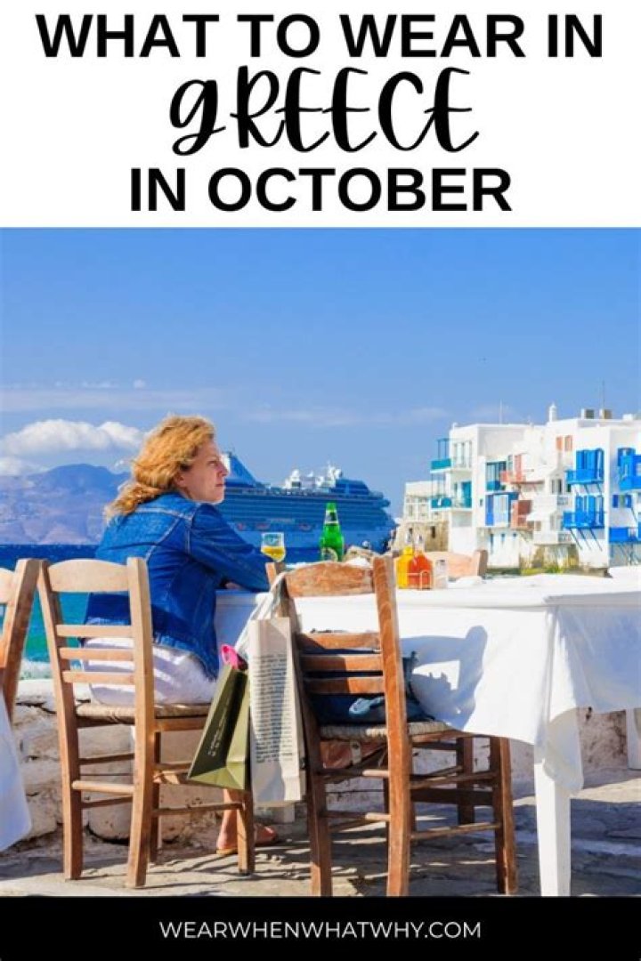 What do people wear in fall in Greece?