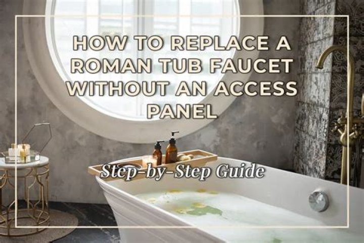 What do you need to replace Roman tub faucet?