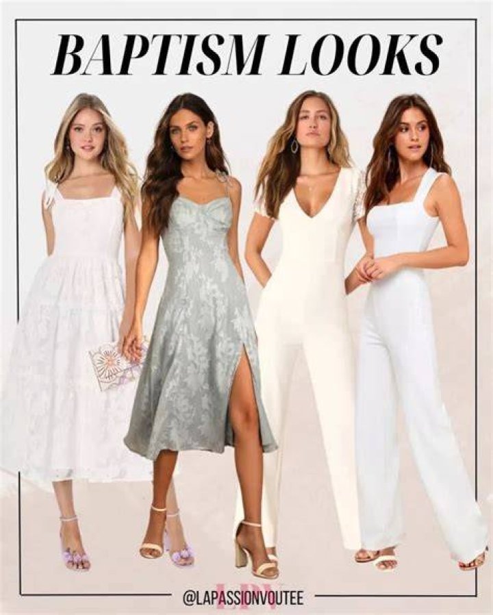 What do you wear on baptism day?
