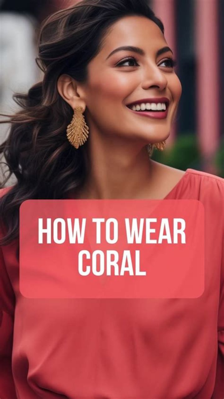 What do you wear with a coral shirt?