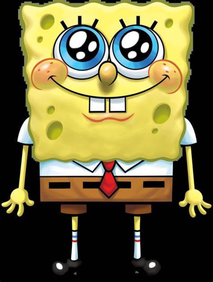 What does Sponge Bob Square Pants say?