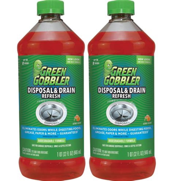 What drain cleaner is safe for garbage disposal?