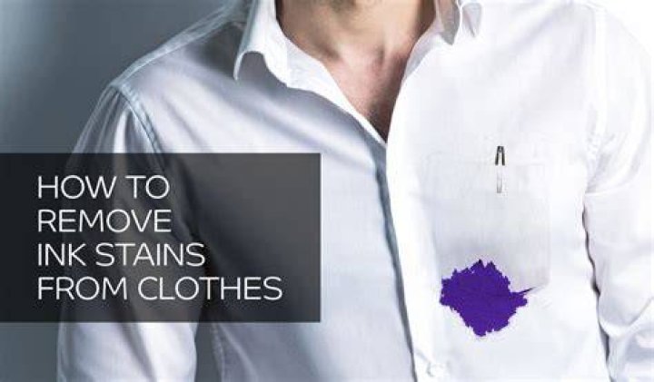 What gets ink out of a white shirt?