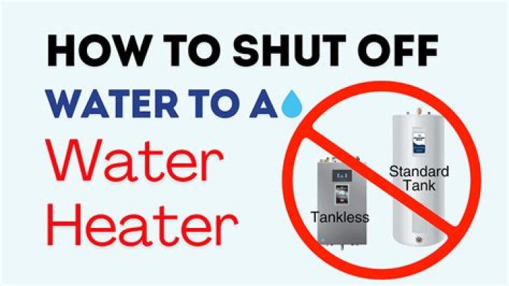 What happens if I turn off cold water to water heater?