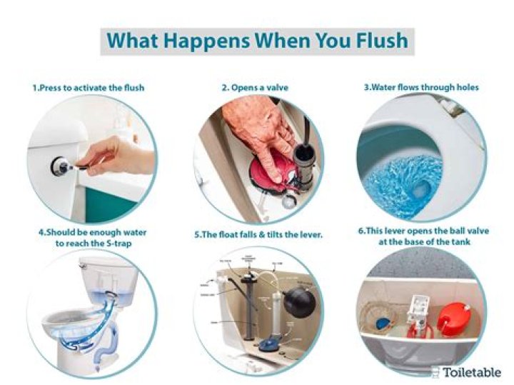 What happens if you accidentally flush a rag down the toilet?