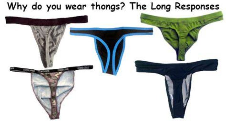 What happens if you wear a thong?