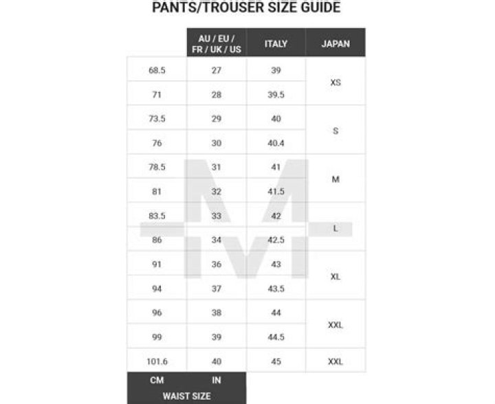 What is a US size 6 pants in Australia?