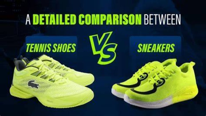 What is the difference between normal shoes and tennis shoes?