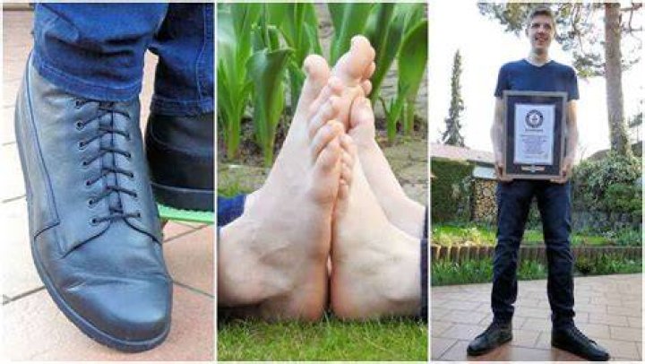 What is the largest shoe size ever recorded?