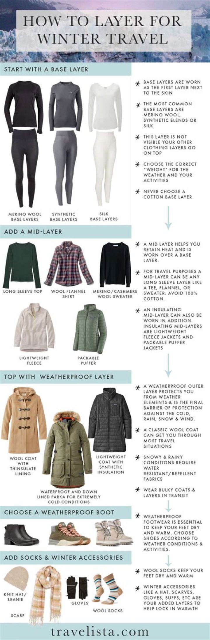 What is the proper way to layer clothes?