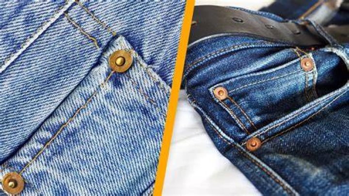 What is the purpose of the studs on jeans?