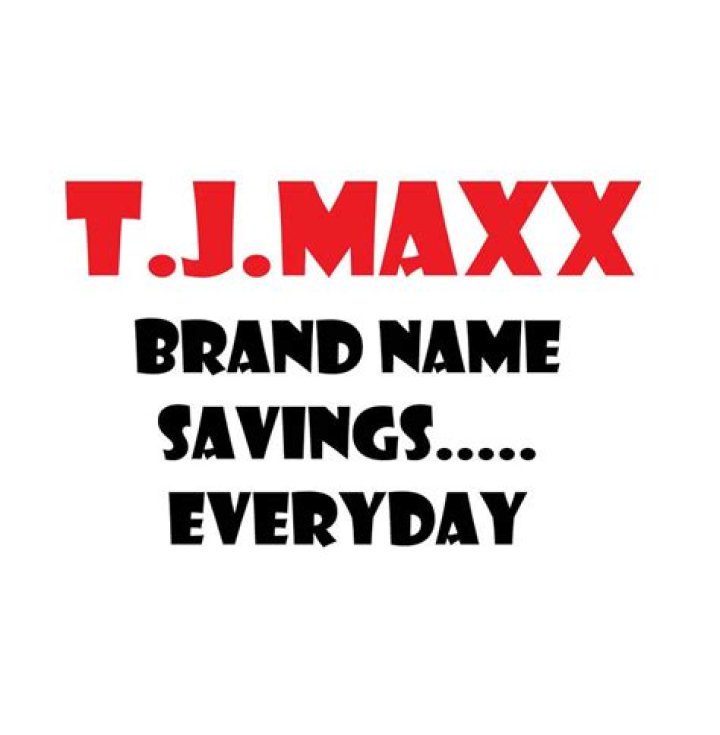 What is the slogan for TJ Maxx?