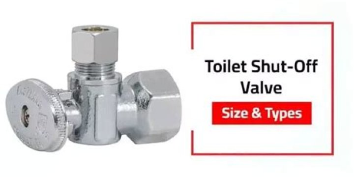 What is the standard size shut off valve for a toilet?
