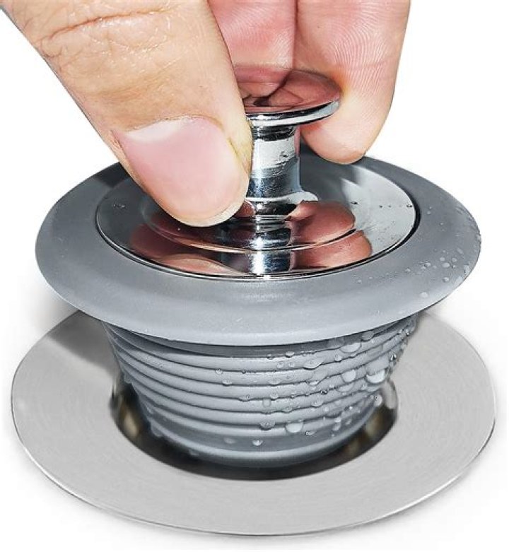 What is the stopper in a bathroom sink called?