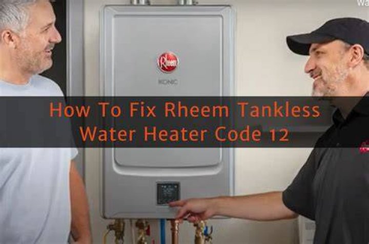 What is the valve code on a Rheem power vent water heater?