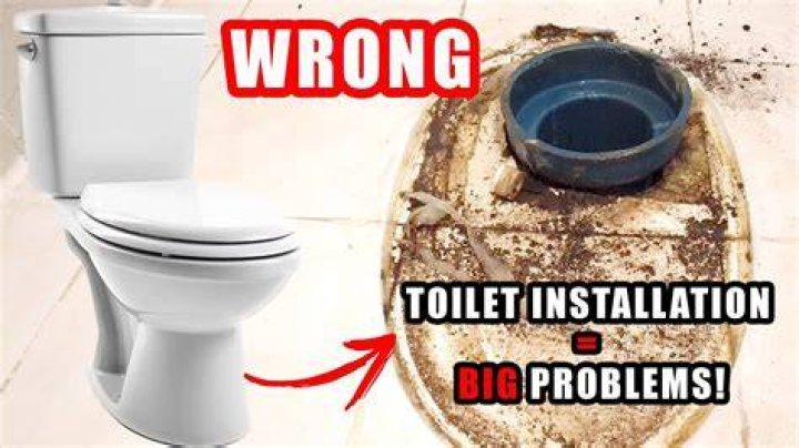 What is wrong with toilets?
