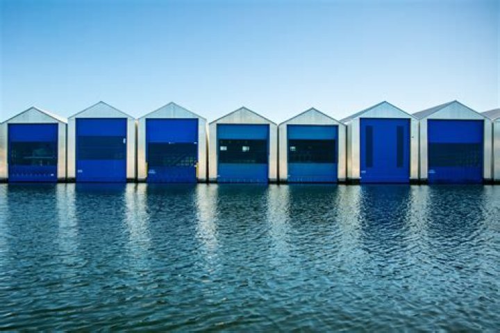 What kind of boats are in a boathouse?