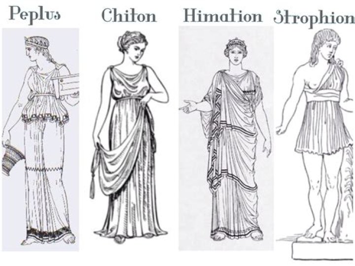 What kind of clothes did Ancient Greek women wear?