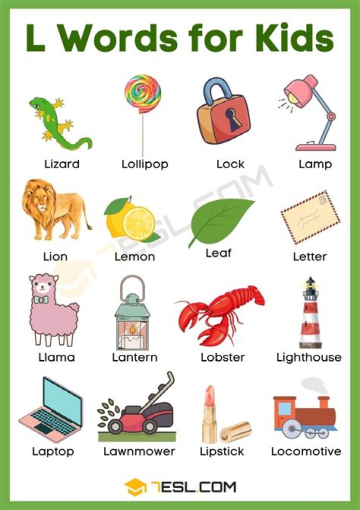 What kind of clothes start with the letter L?