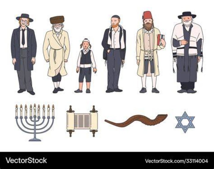 What kind of clothing did Jewish people wear?