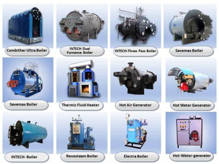 What kind of materials are used in radiant boilers?