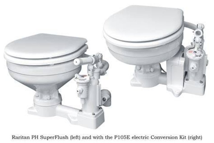 What kind of toilet does Raritan engineering make?