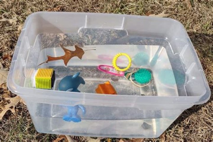 What kind of toys float in the sink?