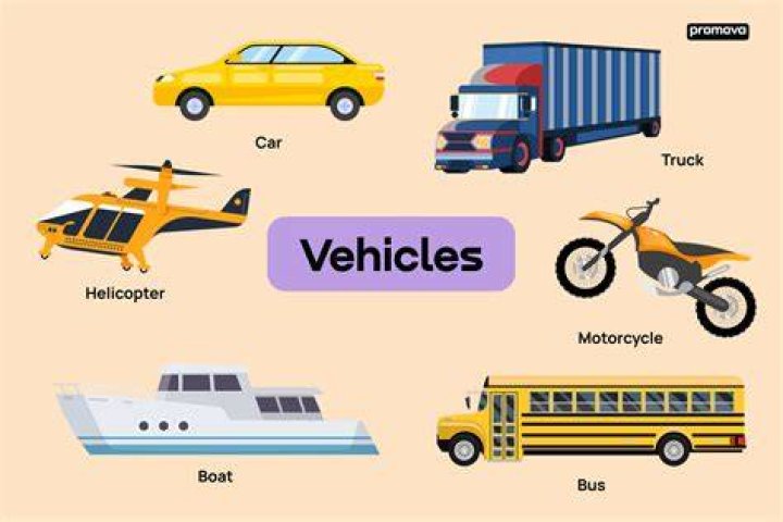 What kind of vehicle is used to transport clothes?