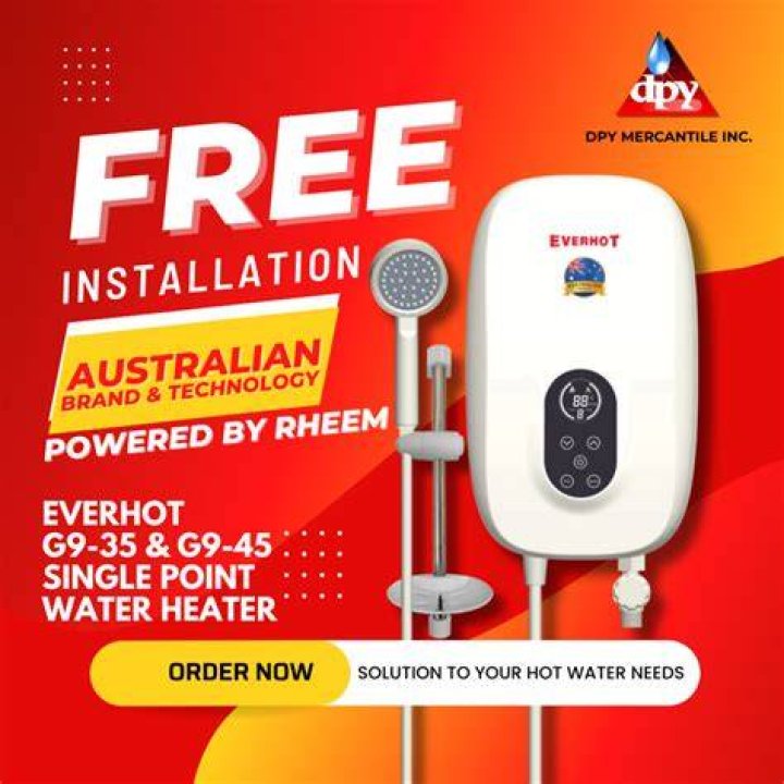 What kind of water heater does EverHot use?
