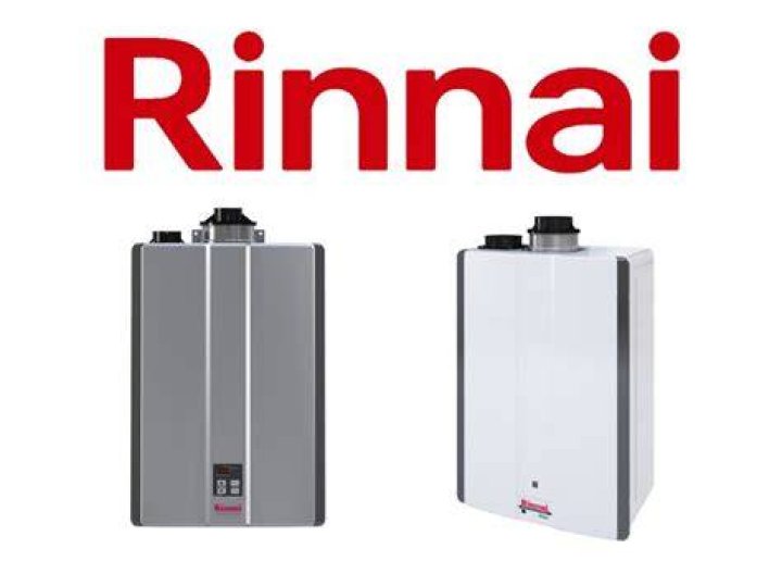 What kind of water heater does Rinnai have?