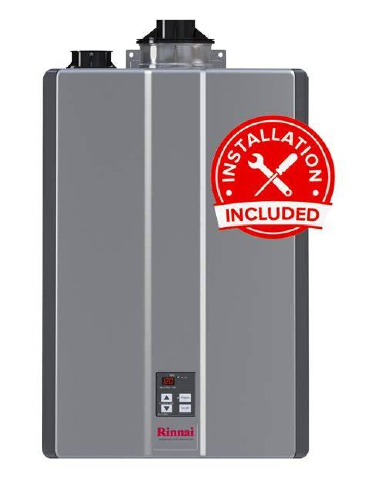 What kind of water heater does Rinnai use?